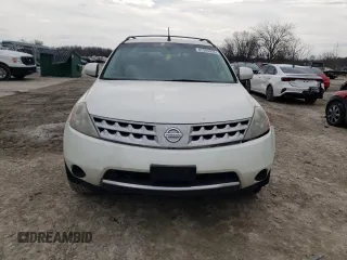 2006 Nissan Murano S with VIN JN8AZ08T96W419242, listed as a Copart auction lot 47344435 with Not Provided miles and Clean Title. Bid and sale history available at carsss.com. Image 5.