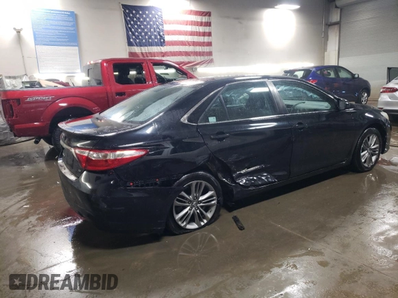 2017 Toyota Camry XLE with VIN 4T1BF1FK9HU360504, listed as a Copart auction lot 48746365 with 78,816 mi miles and Salvage Title. Bid and sale history available at carsss.com. Image 3.