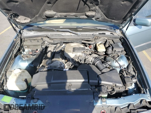 1998 BMW 3 Series 318i with VIN WBACC9322WEE60455, listed as a Copart auction lot 75950324 with 328,714 mi miles and Salvage Title. Bid and sale history available at carsss.com. Image 11.