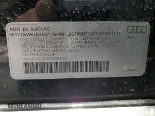 2013 Audi A8 4.0L с VIN WAUR2AFD0DN010633, выставлен на аукционе Copart как лот 47470525 с пробегом 127 801 миль миль и Списание • Salvage title. История ставок и продаж доступна на DreamBid. Изображение 12.