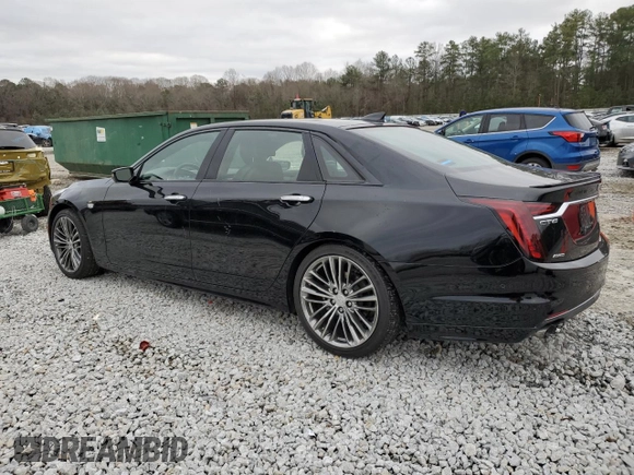 2019 Cadillac CT6 Sport AWD with VIN 1G6KN5R62KU146073, listed as a Copart auction lot 41490215 with 28,350 mi miles and Salvage title. Bid and sale history available at DreamBid. Image 2.