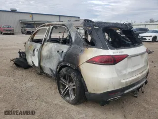 2022 Mercedes-Benz GLE with VIN 4JGFB4JB4NA584511, listed as a Copart auction lot 34353072 with NaN miles and Non Repairable. Bid and sale history available at carsss.com. Image 3.