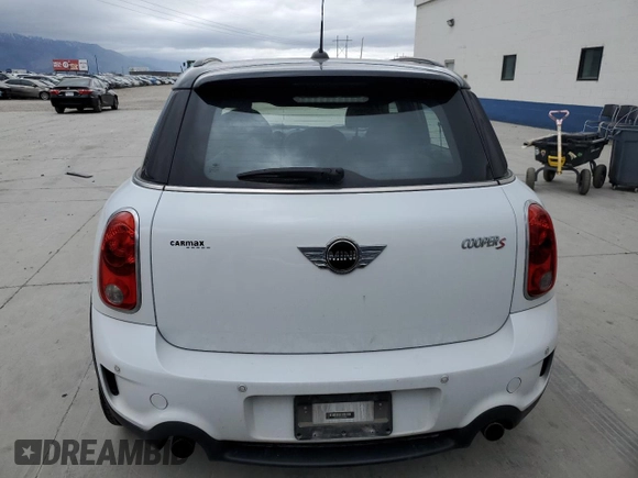 2013 MINI Countryman S ALL4 with VIN WMWZC5C52DWP34402, listed as a Copart auction lot 56743725 with 102,983 mi miles and Clean Title. Bid and sale history available at DreamBid. Image 6.