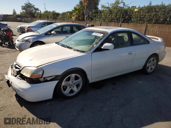 2001 Acura CL Type S z VIN 19UYA427X1A037670, wystawiony jako Copart lot #77014474 z przebiegiem 195 650 mil mil oraz Szkoda całkowita • Salvage title. Historia ofert i sprzedaży dostępna na DreamBid. Obrazek 1.