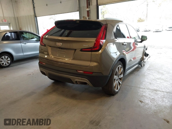 2020 Cadillac XT4 AWD Premium Luxury with VIN 1GYFZDR49LF015590, listed as a IAAI auction lot 41606564 with 47,795 mi miles and . Bid and sale history available at carsss.com. Image 4.