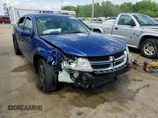 2012 Dodge Avenger SXT with VIN 1C3CDZCB5CN177710, listed as a Copart auction lot 60703945 with 184,031 mi miles and Salvage title. Bid and sale history available at DreamBid. Image 13.