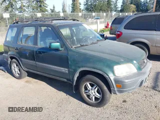 2001 Honda CR-V EX with VIN JHLRD18661C000677, listed as a IAAI auction lot 42020034 with 133,192 mi miles. Bid and sale history available at carsss.com. Image 1.