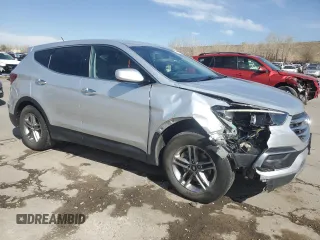 2018 Hyundai Santa Fe 2.4L z VIN 5XYZTDLB7JG572441, wystawiony jako Copart lot #52810145 z przebiegiem 106 578 mil mil oraz Szkoda całkowita • Salvage title. Historia ofert i sprzedaży dostępna na DreamBid. Obrazek 4.