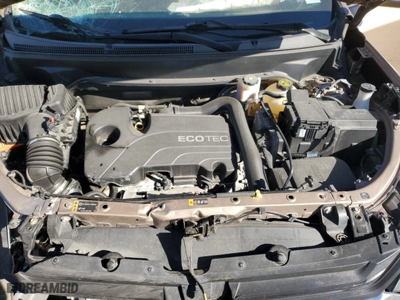 2018 Chevrolet Equinox LT with VIN 2GNAXJEVXJ6253885, listed as a Copart auction lot 76567094 with 44,267 mi miles and Salvage Title. Bid and sale history available at carsss.com. Image 12.