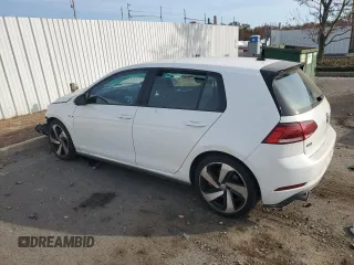 2021 Volkswagen Golf GTI S with VIN 3VW5T7AU0MM009966, listed as a Copart auction lot 76067084 with 24,679 mi miles and Salvage Title. Bid and sale history available at carsss.com. Image 2.