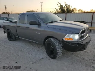 2010 Dodge Ram 1500 ST with VIN 1D7RB1GP8AS179930, listed as a Copart auction lot 75063004 with 191,241 mi miles and Salvage Title. Bid and sale history available at carsss.com. Image 4.