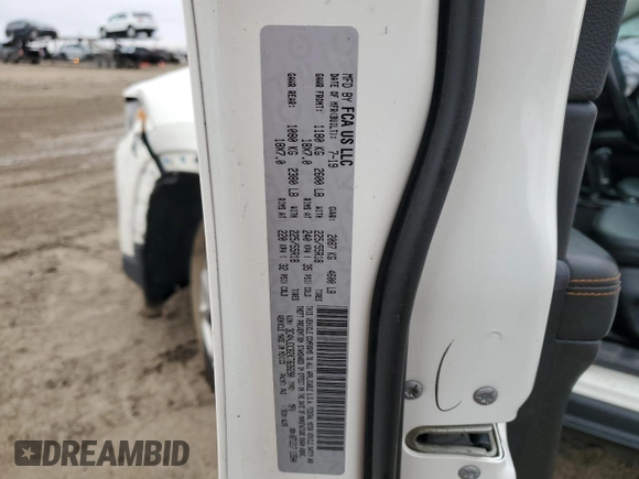 2019 Jeep Compass Limited z VIN 3C4NJDCB2KT828290, wystawiony jako Copart lot #44862855 z przebiegiem 51 660 mil mil oraz Szkoda całkowita • Salvage title. Historia ofert i sprzedaży dostępna na DreamBid. Obrazek 15.