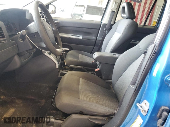 2008 Jeep Compass Sport with VIN 1J8FT47W48D795215, listed as a Copart auction lot 52380185 with 149,164 mi miles and Clean Title. Bid and sale history available at carsss.com. Image 7.