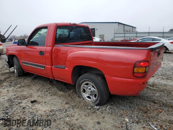2004 Chevrolet Silverado 1500 LS with VIN 1GCEC14V64Z347651, listed as a Copart auction lot 81547694 with 262,958 mi miles and Salvage Title. Bid and sale history available at carsss.com. Image 2.