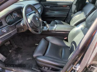 2011 BMW 7 Series 750i with VIN WBAKA8C59BCY36660, listed as a Copart auction lot 64260145 with 121,047 mi miles and Clean title. Bid and sale history available at DreamBid. Image 7.