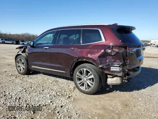 2020 Cadillac XT6 FWD Premium Luxury with VIN 1GYKPERS2LZ235113, listed as a Copart auction lot 87090074 with 43,358 mi miles and Salvage Title. Bid and sale history available at carsss.com. Image 2.