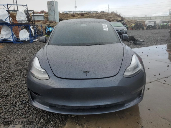 2022 Tesla Model 3 Long Range with VIN 5YJ3E1EB3NF299331, listed as a Copart auction lot 44004355 with 56,662 mi miles and Salvage Title. Bid and sale history available at carsss.com. Image 5.