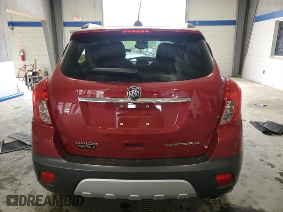 2016 Buick Encore Leather with VIN KL4CJCSB3GB704891, listed as a Copart auction lot 51579815 with 41,775 mi miles and Salvage Title. Bid and sale history available at carsss.com. Image 6.