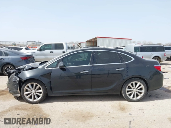 2013 Buick Verano Leather Group with VIN 1G4PS5SK2D4156796, listed as a IAAI auction lot 41721341 with 104,207 mi miles. Bid and sale history available at carsss.com. Image 14.