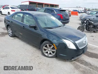 2010 Mercury Milan Premier with VIN 3MEHM0JA7AR639300, listed as a IAAI auction lot 42087582 with 229,400 mi miles. Bid and sale history available at carsss.com. Image 1.