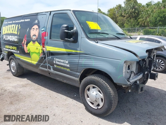 2011 Ford Econoline Cargo Commercial with VIN 1FTNE1EW7BDA30778, listed as a IAAI auction lot 42075336 with 158,069 mi miles and . Bid and sale history available at DreamBid. Image 1.