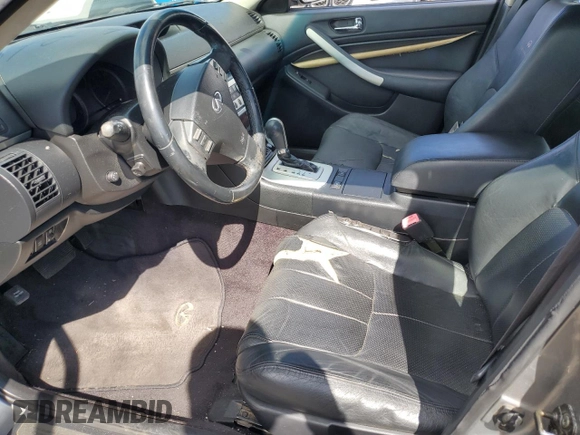 2006 Infiniti G35 with VIN JNKCV51E66M505949, listed as a Copart auction lot 46872725 with 150,243 mi miles and Salvage Title. Bid and sale history available at DreamBid. Image 7.