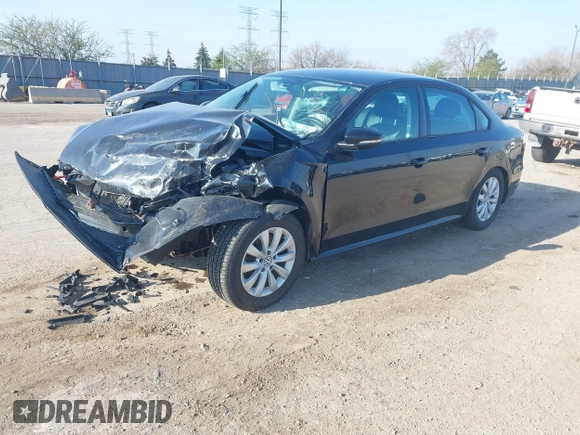 2012 Volkswagen Passat S with VIN 1VWAP7A39CC023813, listed as a IAAI auction lot 42007470 with 165,737 mi miles and . Bid and sale history available at DreamBid. Image 2.