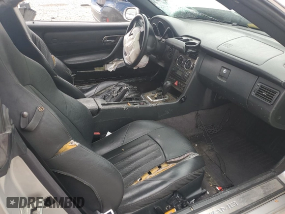 2003 Mercedes-Benz SLK with VIN WDBKK66F13F285485, listed as a Copart auction lot 50996885 with Not provided miles and Salvage title. Bid and sale history available at DreamBid. Image 10.