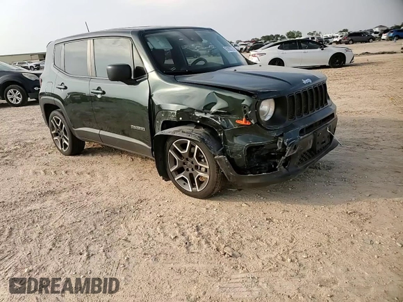 2021 Jeep Renegade Jeepster with VIN ZACNJCAB8MPM52358, listed as a Copart auction lot 51092775 with 33,041 mi miles and Salvage title. Bid and sale history available at DreamBid. Image 10.