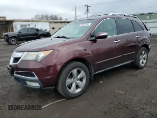 2010 Acura MDX Technology Pkg with VIN 2HNYD2H65AH515465, listed as a Copart auction lot 52321695 with 246,477 mi miles and Salvage Title. Bid and sale history available at carsss.com. Image 1.