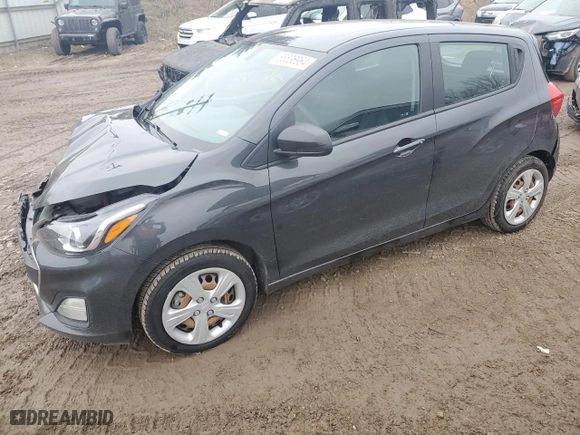 2022 Chevrolet Spark LS with VIN KL8CB6SA8NC033102, listed as a Copart auction lot 85536964 with 34,177 mi miles and Non Repairable. Bid and sale history available at carsss.com. Image 1.