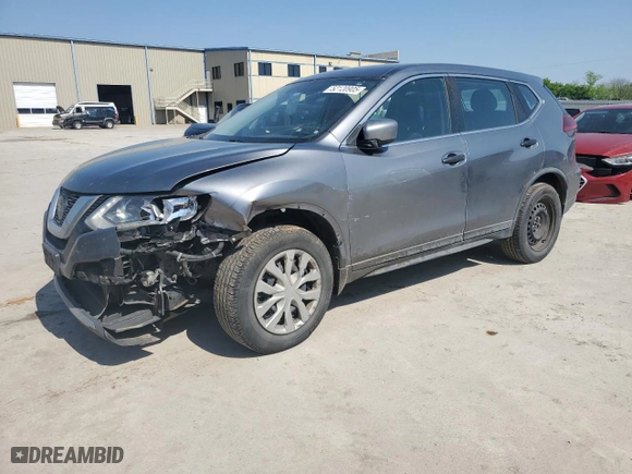 2018 Nissan Rogue SV with VIN KNMAT2MV7JP566291, listed as a Copart auction lot 52120905 with 131,437 mi miles and Salvage Title. Bid and sale history available at carsss.com. Image 1.
