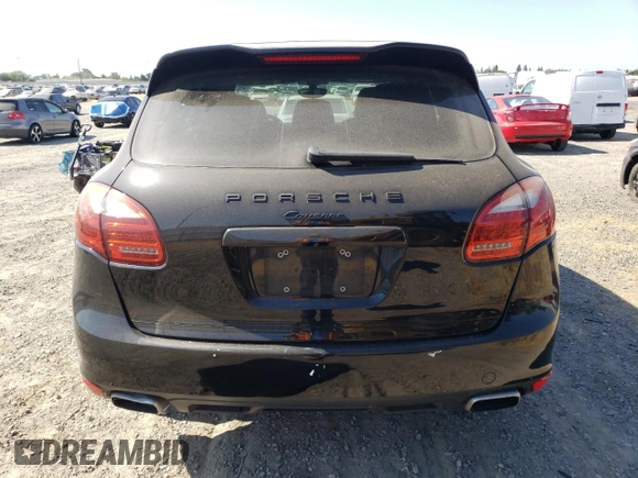 2011 Porsche Cayenne with VIN WP1AA2A27BLA04916, listed as a Copart auction lot 60176585 with Not provided miles and Clean title. Bid and sale history available at DreamBid. Image 6.