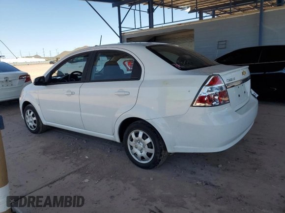 2009 Chevrolet Aveo 1LT z VIN KL1TD56E09B641529, wystawiony jako Copart lot #56563265 z przebiegiem 75 332 mil mil oraz Szkoda całkowita • Salvage title. Historia ofert i sprzedaży dostępna na DreamBid. Obrazek 2.