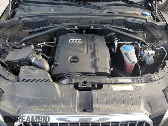 2017 Audi Q5 Premium with VIN WA1C2AFP7HA055465, listed as a Copart auction lot 48350655 with 112,393 mi miles and Salvage Title. Bid and sale history available at carsss.com. Image 12.