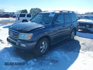 2007 Toyota Land Cruiser with VIN JTEHT05J372107212, listed as a IAAI auction lot 41281746 with 136,460 mi miles. Bid and sale history available at carsss.com. Image 19.