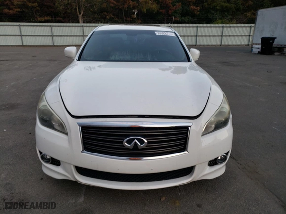 2013 Infiniti M37 with VIN JN1BY1AR7DM600665, listed as a Copart auction lot 77931154 with 0 miles and Non Repairable. Bid and sale history available at carsss.com. Image 5.