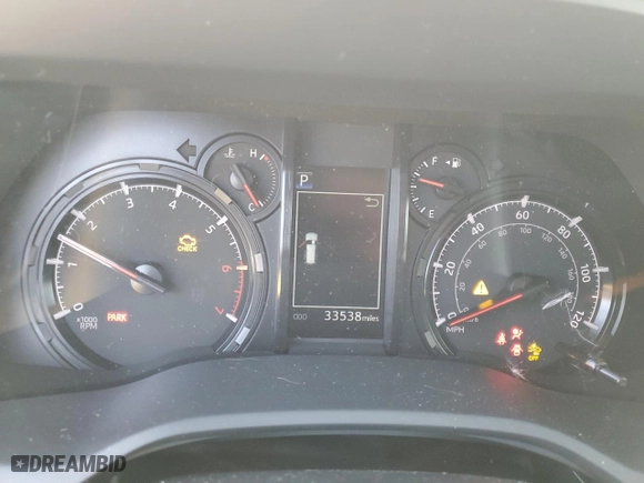 2023 Toyota 4Runner SR5 Premium with VIN JTENU5JR3P6115814, listed as a Copart auction lot 44627325 with 33,538 mi miles and Salvage Title. Bid and sale history available at carsss.com. Image 9.