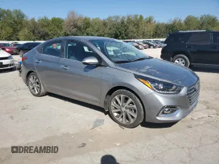 2021 Hyundai Accent Limited with VIN 3KPC34A63ME150065, listed as a Copart auction lot 74012084 with 38,232 mi miles and Salvage Title. Bid and sale history available at carsss.com. Image 4.