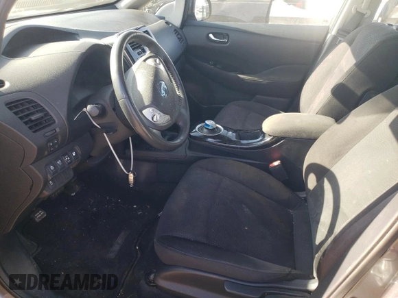 2015 Nissan LEAF SV with VIN 1N4AZ0CP4FC310572, listed as a Copart auction lot 48409513 with 62,346 mi miles. Bid and sale history available at carsss.com. Image 7.