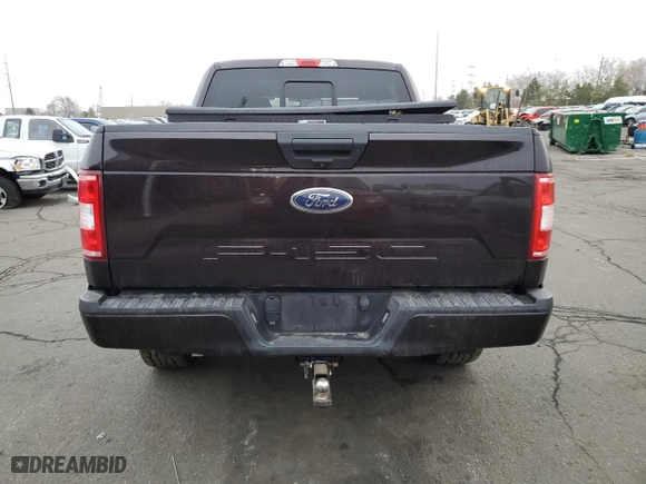 2019 Ford F-150 XL with VIN 1FTEW1E47KKC60019, listed as a Copart auction lot 48233005 with 158,181 mi miles and Clean Title. Bid and sale history available at carsss.com. Image 6.