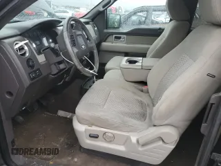 2009 Ford F-150 XL with VIN 1FTPX14V59KB75125, listed as a Copart auction lot 86796804 with 211,874 mi miles and Salvage title. Bid and sale history available at DreamBid. Image 7.