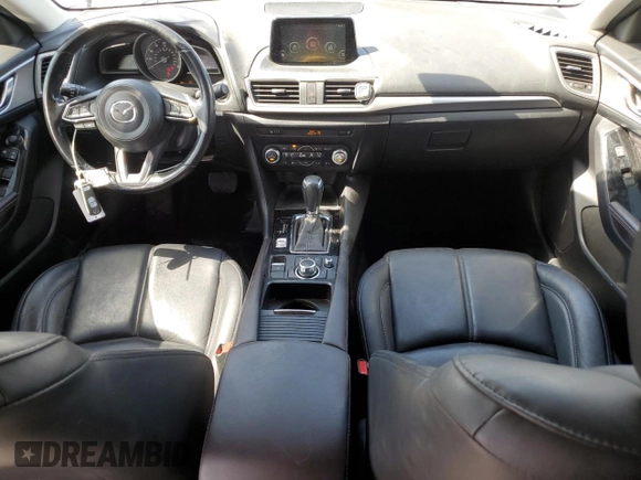 2017 Mazda 3 Touring with VIN 3MZBN1L71HM149340, listed as a Copart auction lot 60093215 with 71,060 mi miles and Salvage title. Bid and sale history available at DreamBid. Image 8.