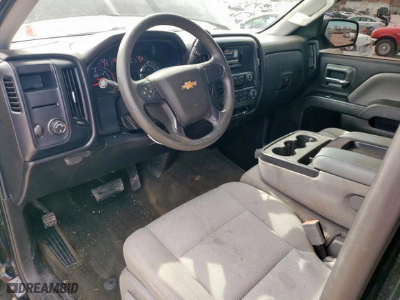 2015 Chevrolet Silverado 1500 Work Truck with VIN 1GCRCPEC6FZ281512, listed as a Copart auction lot 46367785 with 122,389 mi miles and Salvage Title. Bid and sale history available at carsss.com. Image 8.