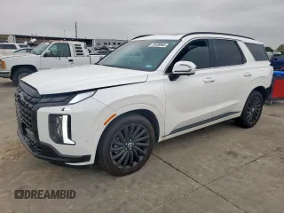 2024 Hyundai Palisade Calligraphy z VIN KM8R7DGE3RU734645, wystawiony jako Copart lot #54436965 z przebiegiem 7 408 mil mil oraz Szkoda całkowita • Salvage title. Historia ofert i sprzedaży dostępna na DreamBid. Obrazek 1.