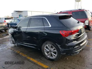 2022 Audi Q3 S line Premium with VIN WA1DECF36N1123562, listed as a Copart auction lot 71950852 with 5,828 mi miles. Bid and sale history available at carsss.com. Image 2.