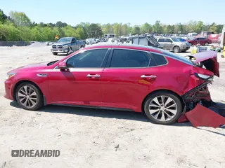 2016 Kia Optima SX Turbo with VIN 5XXGW4L23GG100829, listed as a IAAI auction lot 42013791 with 102,518 mi miles and . Bid and sale history available at DreamBid. Image 14.
