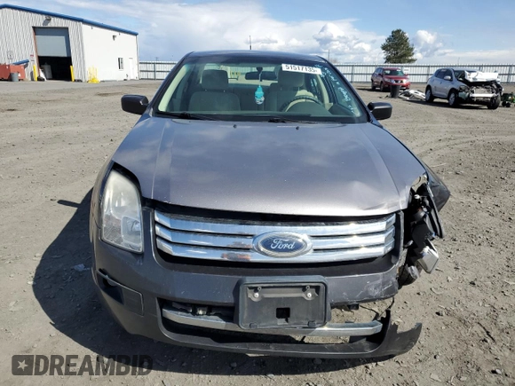 2007 Ford Fusion SE with VIN 3FAHP07137R209505, listed as a Copart auction lot 51517135 with 186,421 mi miles and Salvage Title. Bid and sale history available at DreamBid. Image 5.