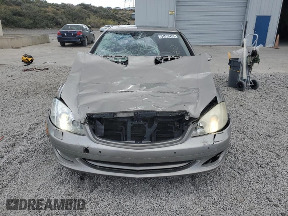 2007 Mercedes-Benz S 550 with VIN WDDNG71X27A106885, listed as a Copart auction lot 54573435 with 182,539 mi miles and Salvage title. Bid and sale history available at DreamBid. Image 5.