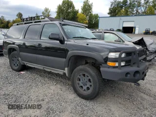2005 Chevrolet Suburban LS with VIN 3GNFK16Z75G256551, listed as a Copart auction lot 76172014 with 229,260 mi miles and Salvage Title. Bid and sale history available at carsss.com. Image 4.
